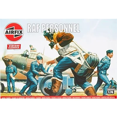 Afbeelding van 1:76 Airfix 00747V RAF Personnel Plastic Modelbouwpakket