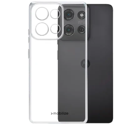 Afbeelding van Mobilize TPU Back Cover Transparant Motorola Moto G75 5G