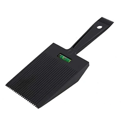 Afbeelding van Kapsel gereedschap tondeuse kam zwart Barber Flattopper kam, kapsalon gebruiken vader mannen persoonlijk