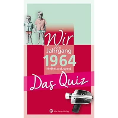 Afbeelding van Wir vom Jahrgang 1964 Das Quiz: Kindheit und Jugend Geschenkbuch zum 60. Geburtstag