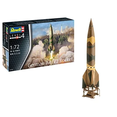 Afbeelding van 1:72 Revell 03309 German A4/V2 Rocket Plastic Modelbouwpakket