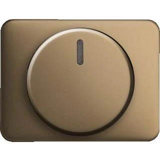 Afbeelding van Abb busch jaeger alpha draaiknop metaal dimmer ip20 brons 2cka006599a1490