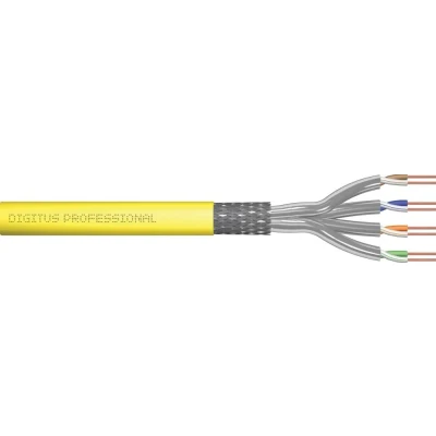 Afbeelding van Digitus DK 1743 A VH 5 netwerkkabel 500 m Cat7a S/FTP (S STP) Geel