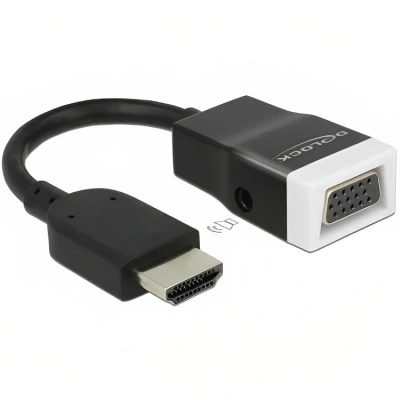 Afbeelding van VGA naar HDMI adapter 0.15 m Delock