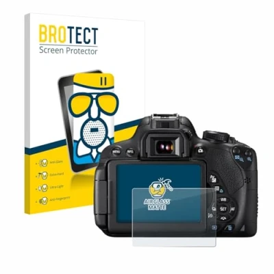 Afbeelding van BROTECT Screenprotector voor Canon EOS 700D Folie Beschermfolie Beschermglas matte