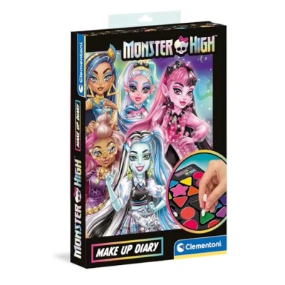 Afbeelding van Clementoni Monster High Make Up Diary, Voor Kinderen, Multicoloured 50881