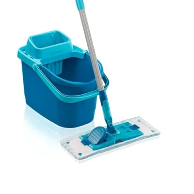 Afbeelding van Leifheit Power Clean vloerwisser M compleet systeem incl. steel (140cm) 33 cm wisbreedte micro duo