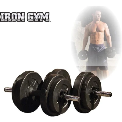 Afbeelding van Iron Gym Verstelbare Dumbbell Set 15 kg Colour /