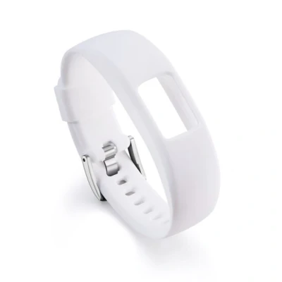 Afbeelding van Siliconen sportbandje Wit Garmin Vivofit 4