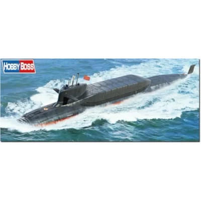 Afbeelding van 1:700 HobbyBoss 87025 PLAN Type 094A Jin Class SSBN Onderzeeër 094 klasse Plastic Modelbouwpakket