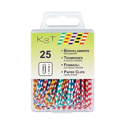 Afbeelding van TSI 48029 paperclips 25 stuks, 50 mm