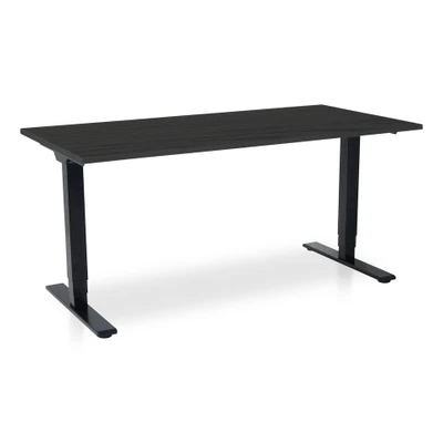Afbeelding van MRC COMFORT elektrisch ARBO zit sta bureau 160x80cm zwart eiken