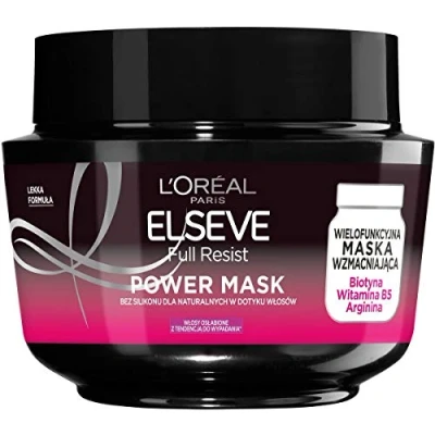 Afbeelding van L&#039;Oréal Paris Elseve Full Resist Power Mask Haarmasker, 300 ml
