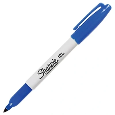 Afbeelding van Sharpie Blauwe Permanent Classic Fine Marker