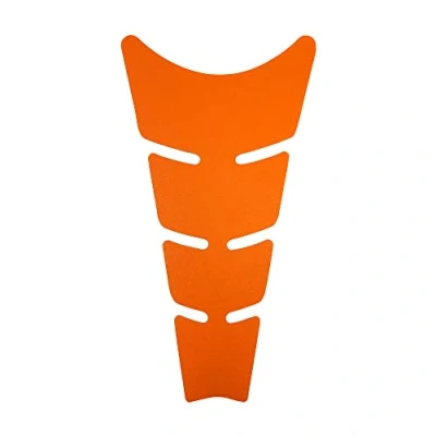 Afbeelding van 4R Quattroerre.it Arancio KTM, 16836, tankpad, zelfklevend, vlak motorfiets tankbescherming, oranje oranje, 11,5 x 20 cm