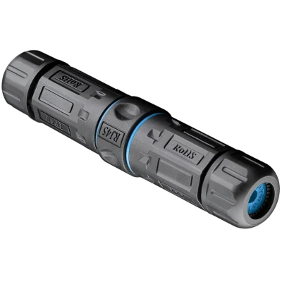 Afbeelding van RJ45 koppelstuk voor buiten Goobay (Cat6a S/FTP)