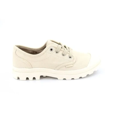 Afbeelding van Palladium Pampa Oxford Sneakers voor dames, Chai Tan, 35,5 EU, 35.5 EU
