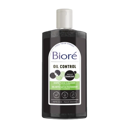 Afbeelding van 4x Bioré Houtskool Diepe porie cleanser 200 ml