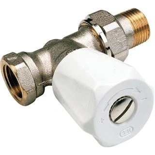 Afbeelding van Radiatorkraan EURO SAR recht 1/2&quot;. Artikelnr: 7001016