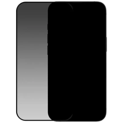 Afbeelding van Mobilize Privacy Glass Screen Protector Black Frame for Apple iPhone SE 4