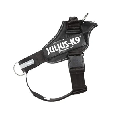 Afbeelding van Julius K9 IDC Powerharness met Y riem voor bediening aan de voorkant, maat: L/1, zwart