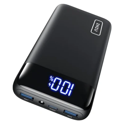 Afbeelding van INIU Power Bank, 22,5W USB C Snel Opladen 20000mAh Kleine Powerbank, PD 3.0 + QC 4.0 Draagbare Oplader met LED display Zaklamp Compatibel iPhone 15 14 13 12 Pro Max Samsung S23 S22 iPad Xiaomi
