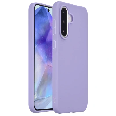Afbeelding van Samsung Galaxy A56 Hoesje Siliconen en TPU (zacht) imoshion Softcase/Backcover Paars Telefoonhoesje