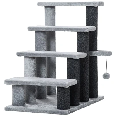 Afbeelding van PawHut Haustiertreppe mit Stufen D06 092V01