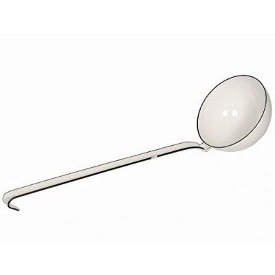 Afbeelding van Riess, 0307 033, pollepel, soeplepel, CLASSIC WIT, diameter 7 cm, hoogte 6,5 cm