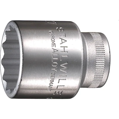 Afbeelding van Stahlwille Dopsleutelbit 1/2 inch 12 kant sleutelwijdte 27 mm lengte 45 1 stuk 03010027