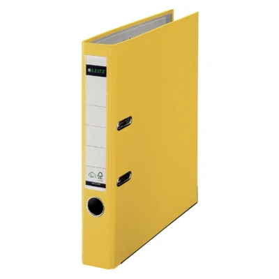 Afbeelding van Ordner Leitz 1015 180 52mm PP A4 geel
