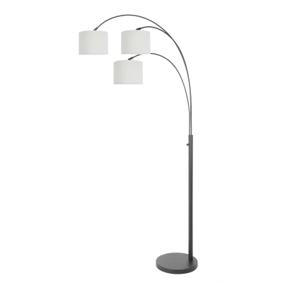 Afbeelding van Steinhauer vloerlamp Sparkled light zwart 3825ZW