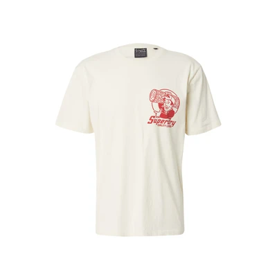 Afbeelding van Superdry Trade Tools Tshirt print, Heren, Maat: Medium, Riff white