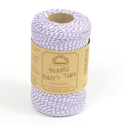 Afbeelding van 100m Everlasto Original &#039;Beautiful Bakers Twine&#039; (ongeveer 2 mm) (Highland Heather)