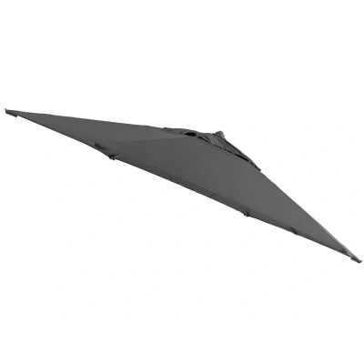 Afbeelding van Easysol hexagonale parasoldoek Ø 250 cm grijs