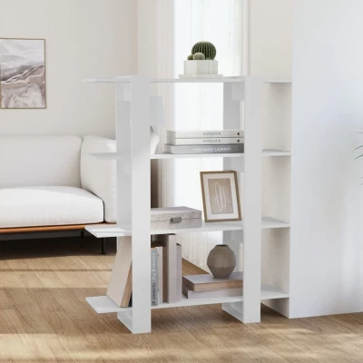Afbeelding van Boekenkast/kamerscherm 100x30x123,5 wit