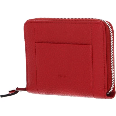 Afbeelding van PICARD Leren Portemonnee Pure 1 Wallet Lipstick Rood