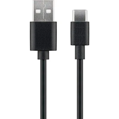 Afbeelding van USB 3.1CCHAR1B kabel (1 m, A, C, 3.1 Gen 1), zwart