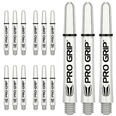 Afbeelding van Target Darts 5 x Sets Wit Dartpijlen Dartshafts Pro Grip Shaft Size Mittlere 15 in totaal