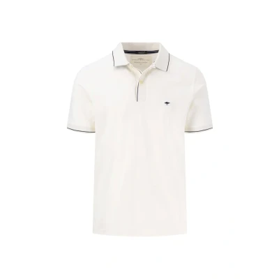 Afbeelding van Fynch Hatton Kurzarm Poloshirt, Heren, Maat: XXL, Weiss