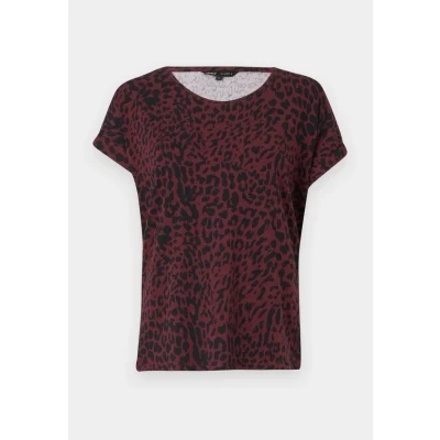 Afbeelding van ONLY Onlmoster Tshirt print, Dames, Maat: XS, Tawny port