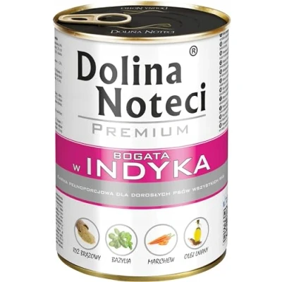 Afbeelding van 24x400g Dolina Noteci Premium Kalkoen hondenvoer nat