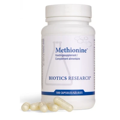 Afbeelding van Biotics Methionine Capsules 100CP