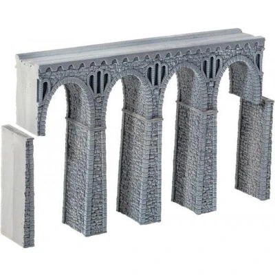 Afbeelding van NOCH 34860 N Breuksteenviaduct 1 spoor (l x b h) 198 26 136 mm