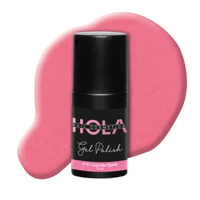 Afbeelding van Gelpolish #151 Cupcake Spark 10ml Roze Gelnagellak Hola