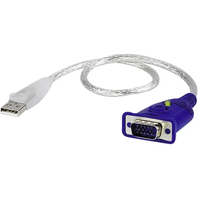 Afbeelding van ATEN 2A 130G VGA / USB Adapter [1x stekker 1x A 2.0 stekker] Transparant 0.35 m