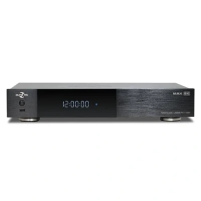 Afbeelding van Dune HD Max 8K, Full sized Mediaspeler, Android TV Box, D Vision, Atmo, HDD rack, Linear PSU, TCXO, Hi Fi I2S E output, S/PDIF 8Gb/64Gb