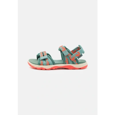 Afbeelding van Jack Wolfskin 2 IN 1 Unisex Outdoorsandalen voor kinderen, Maat: 28, Soft jade Textiel/ synthetisch