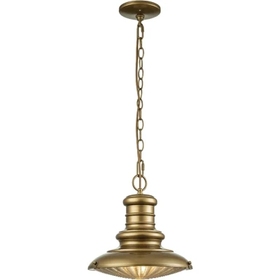 Afbeelding van Feiss LED Buiten Pendelarmatuur Redding Station 1X E27 Max 60W IP44 Dimbaar Painted Distressed Bronze