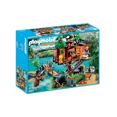 Afbeelding van PLAYMOBIL Avontuurlijke boomhut 5557
